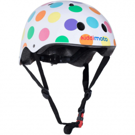 Kiddimoto Adjustable Helmet Pastel Dotty