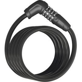 Tresor 6512C Combi Coil Cable Lock 12mm180