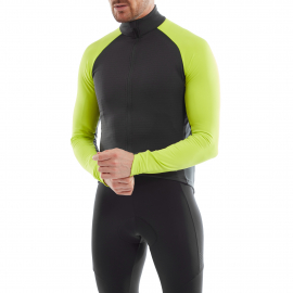 ICON MENS LONG SLEEVE JERSEY 2022 LIMECARBON