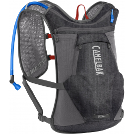 CAMELBAK CHASE BIKE VEST 8L WITH 2L RESERVOIR LIMITED EDITION 2022 HEATHER GREYRACING RED 8L