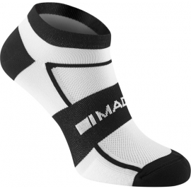 Sportive men's low sock twin pack, white / black X-large
