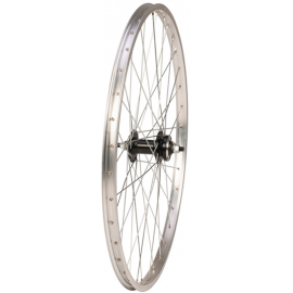26 X 1.75   Front DISC Wheel, Silver