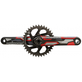 CRANK DESCENDANT COLAB TROY LEE DESIGNS EAGLE ALL DOWNHILL DUB83 12S WITH DIRECT MOUNT 36T XSYNC 2 CNC CHAINRING  165MM