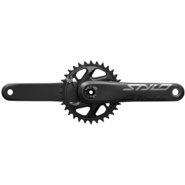 CRANK STYLO CARBON EAGLE BOOST 148 DUB 12S 170 W DIRECT MOUNT 32T XSYNC 2 CHAINRING  DUB CUPSBEARINGS NOT INCLUDED  170MM
