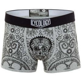 Cycology Day Of The Living Mens Grey Boxer Briefs Grey M