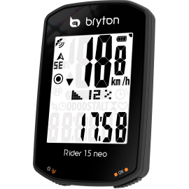 BRYTON RIDER 15C NEO GPS CYCLE COMPUTER BUNDLE WITH CADENCE