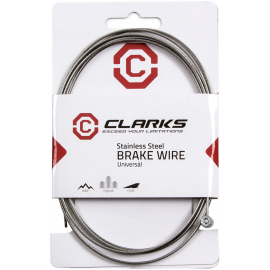 CLARKS UNIVERSAL SS INNER BRAKE WIRE L2000MM FITS ALL MAJOR SYSTEMS