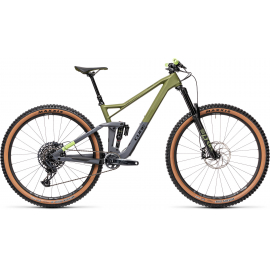 CUBE STEREO 150 C:62 RACE 29 OLIVE/GREY 2021