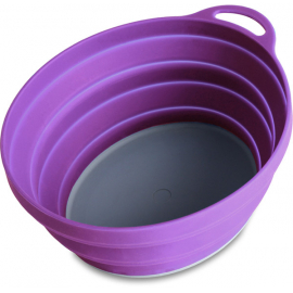 Silicone Ellipse Bowl - Purple