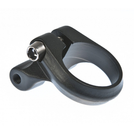 Seat clamp with rack mount 34.9 mm black
