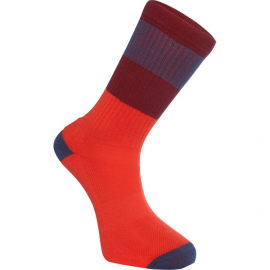 Alpine MTB sock, true red / ink navy small 36-39
