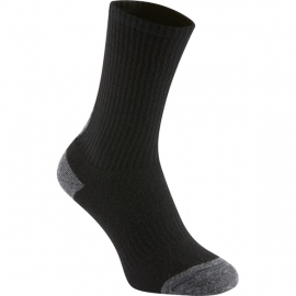 Isoler Merino deep winter sock, black small