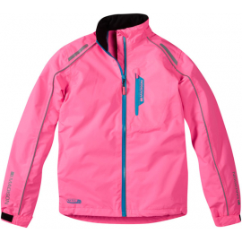 Protec youth waterproof jacket, knockout pink age 4 - 6