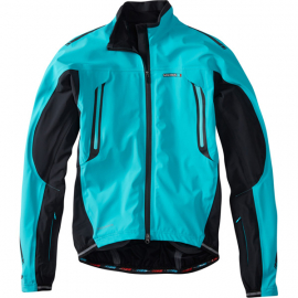 RoadRace Apex men's waterproof storm jacket, blue curaco X-small