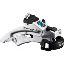 FD-TX800 Tourney TX front derailleur, top swing, dual pull, for 42/48T, 63-66