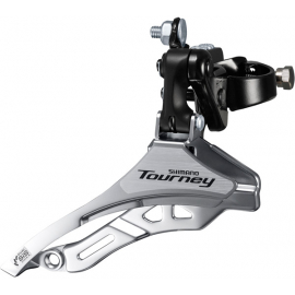 FD-TY300 Tourney 6/7 speed triple front derailleur, down pull, 31.8 mm, for 42T