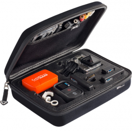 POV Storage Case for Action camera cameras and accessories - black