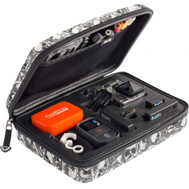 POV Storage Case for Action camera cameras and accessories - skull