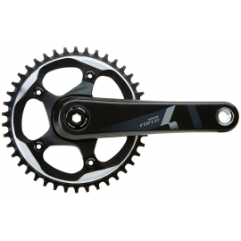 SRAM FORCE1 CRANK SET BB30 1725MM W 42T XSYNC CHAINRING BB30 BEARINGS NOT INCLUDED  11SPD 1725MM 42T