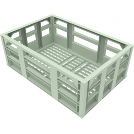 Bicycle Crate Front Mounted - Chigusa Green